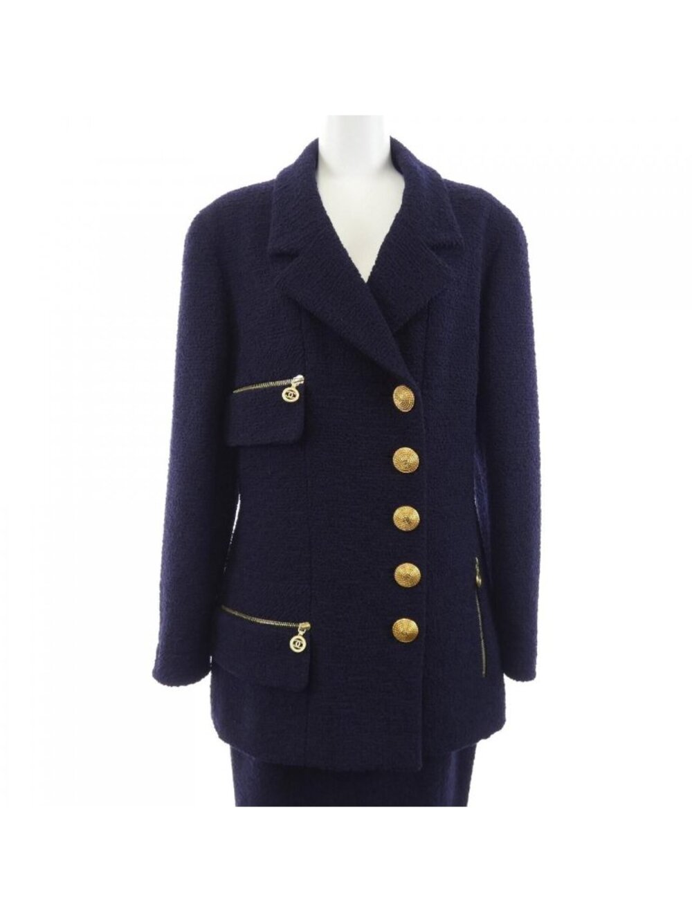 Chanel Vintage Suit Navy